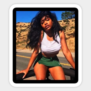 Empowering Women SZA's Message Of Strength Sticker